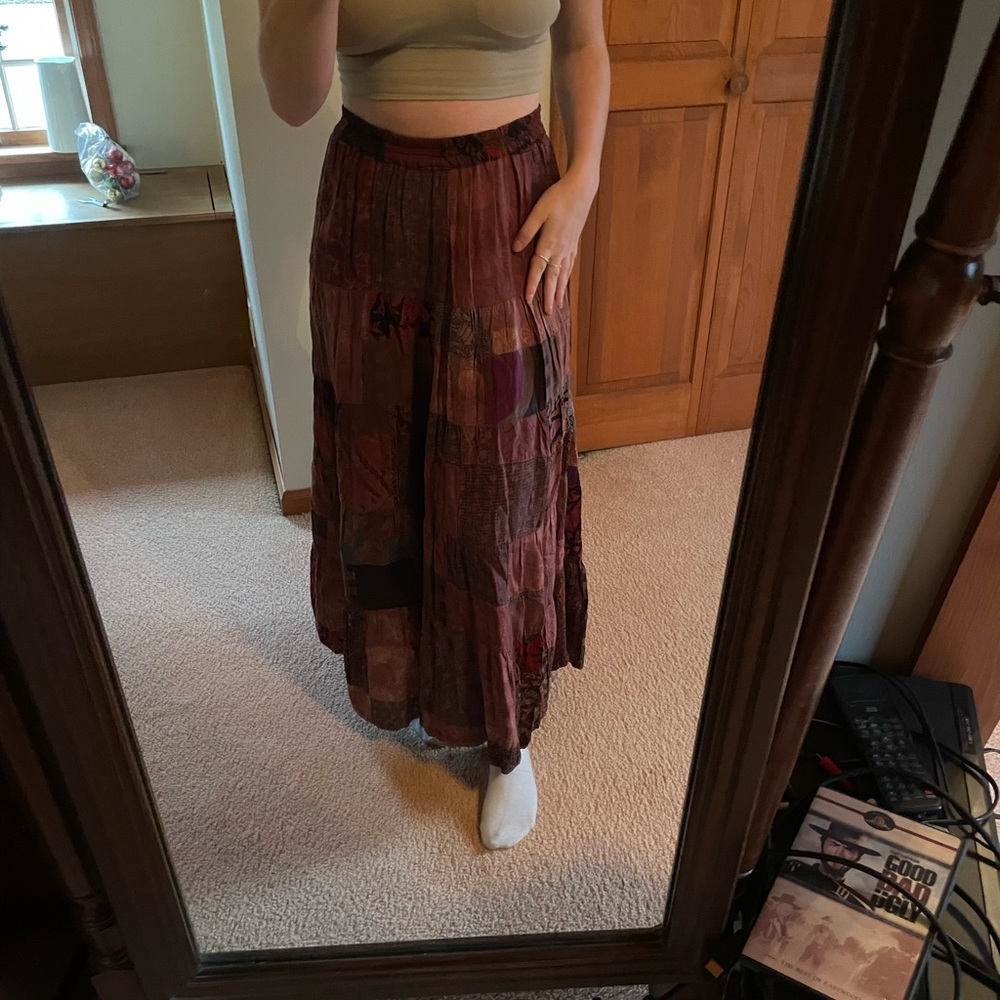 Patterned skirt